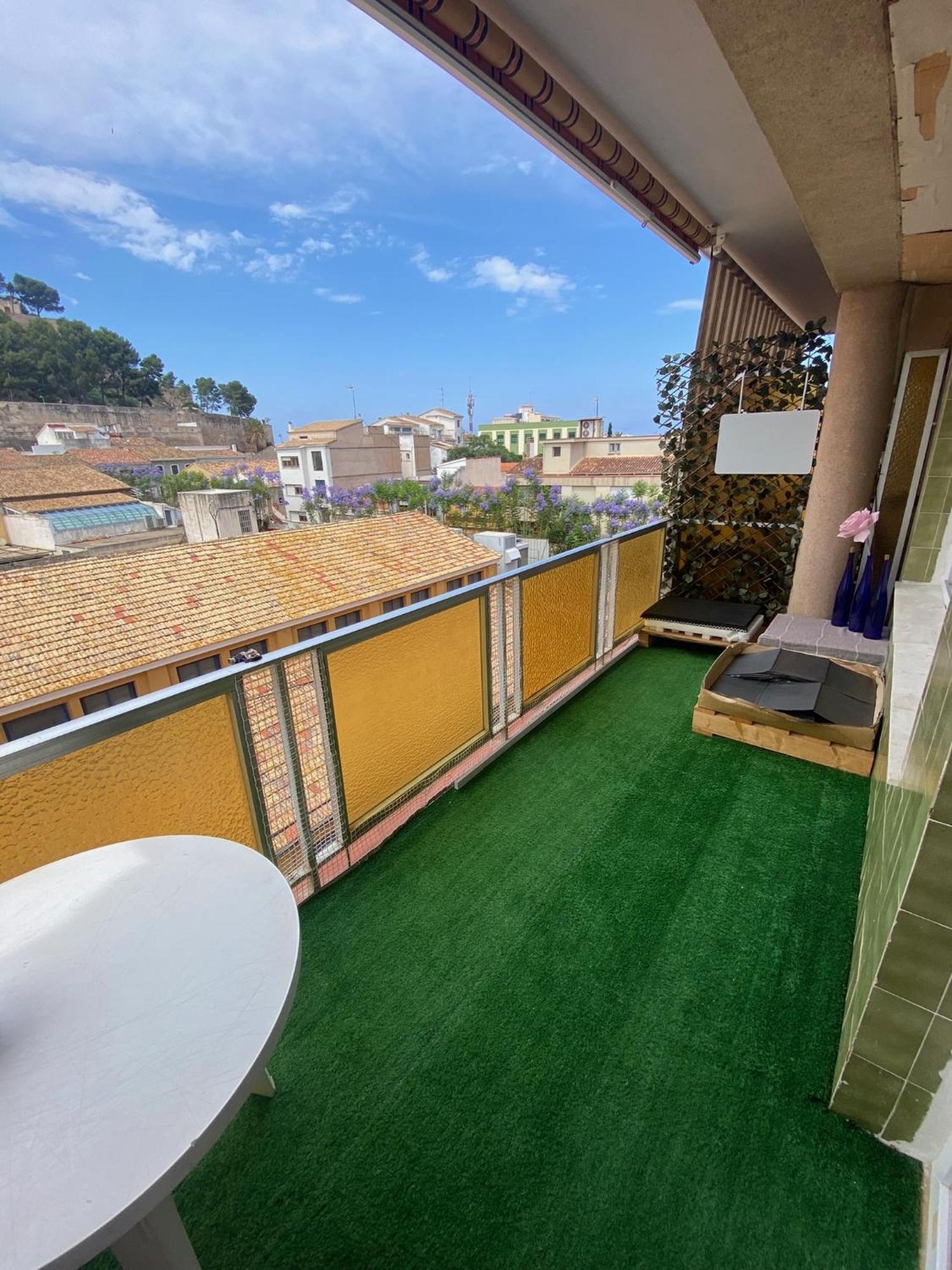 Habitacion Triple En El Centro Con Vistas Denia Bagian luar foto